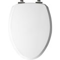 Mayfair Mayfair 4000986 Slow Close Elongated White Molded Wood Toilet Seat 4000986
